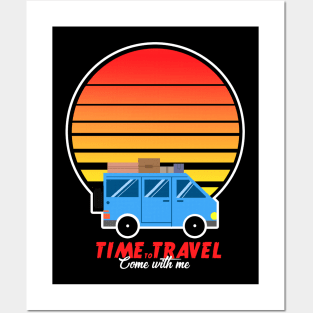 Time to travel Posters and Art